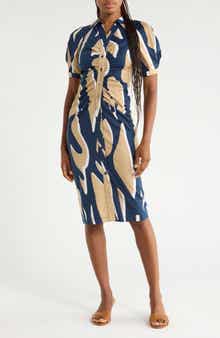 Sheskita Johnny Collar Shirtdress