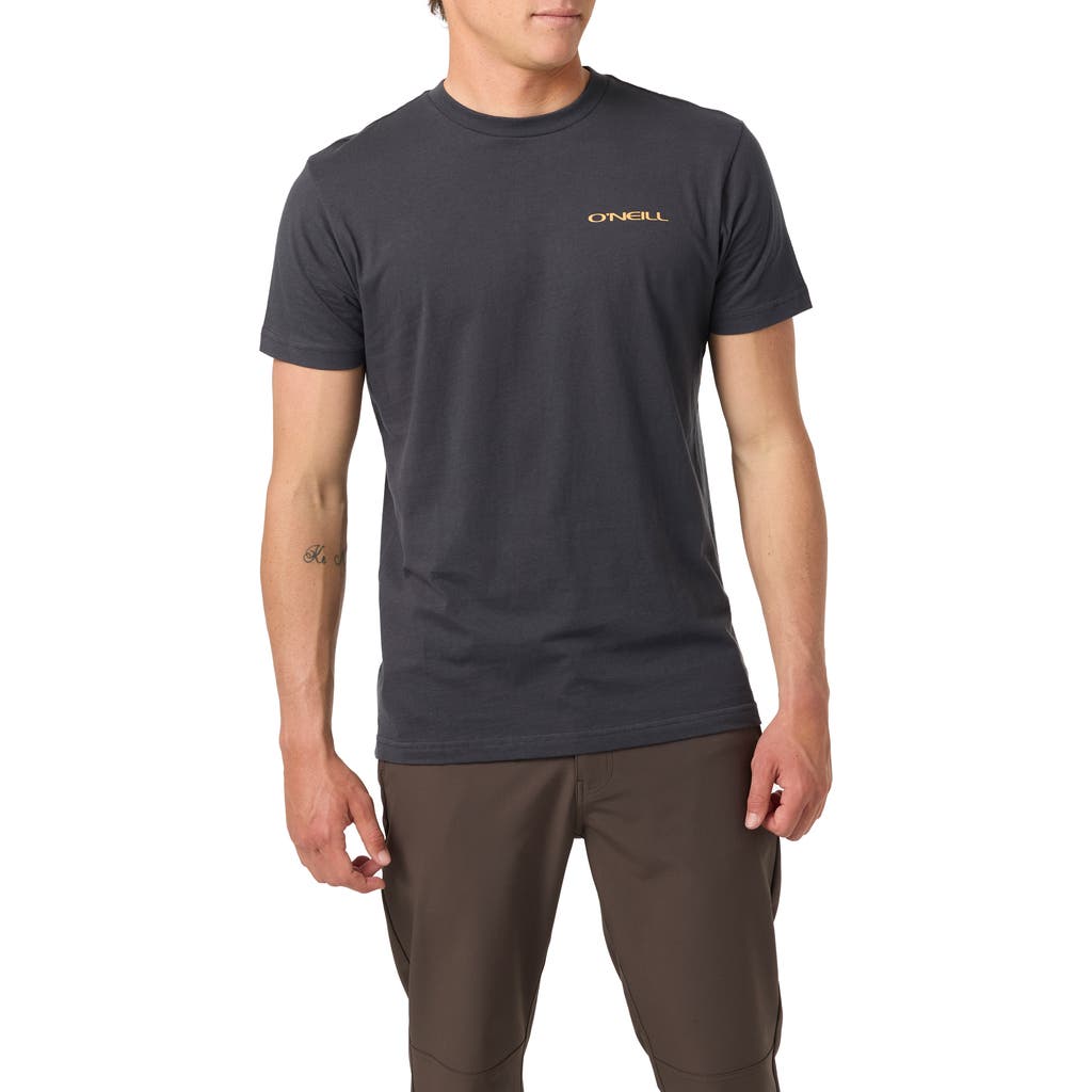 O'neill Glassy Days Graphic T-shirt In Black
