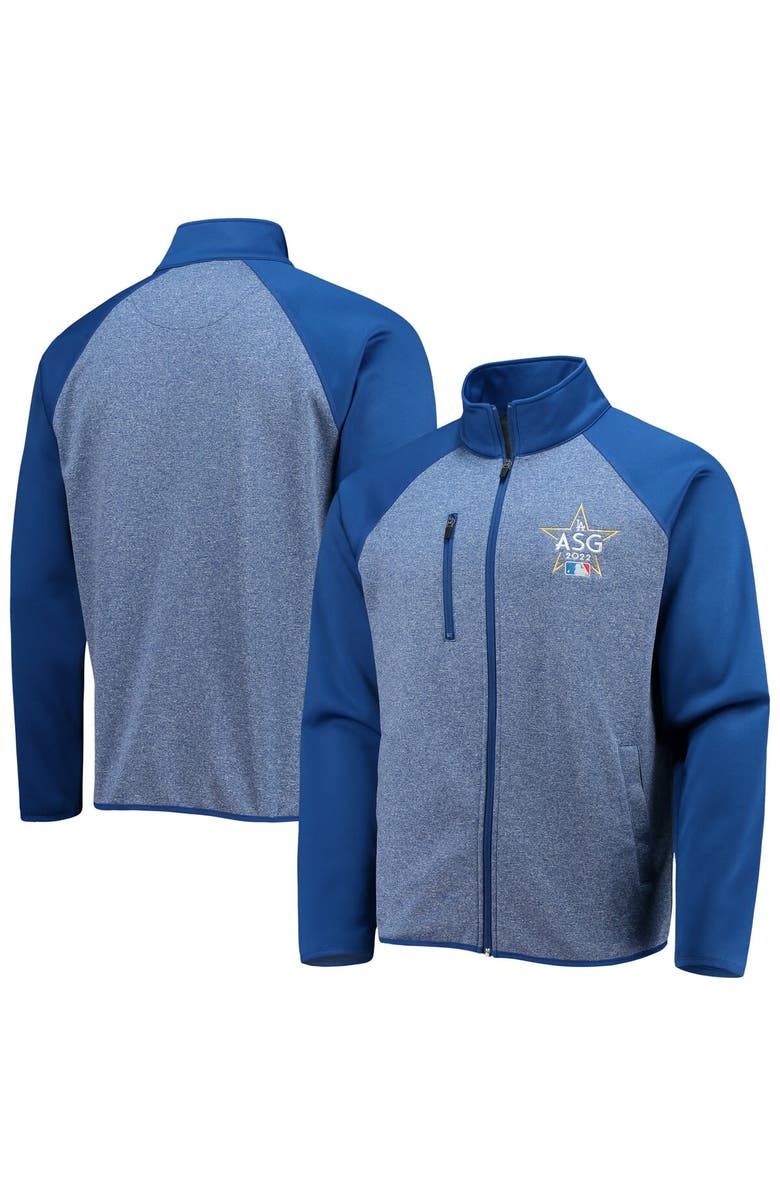 G-III SPORTS BY CARL BANKS Men's G-III Sports by Carl Banks Royal 2022 MLB All-Star Game Runner's Track Raglan Full-Zip Jacket, Main, color, Royal
