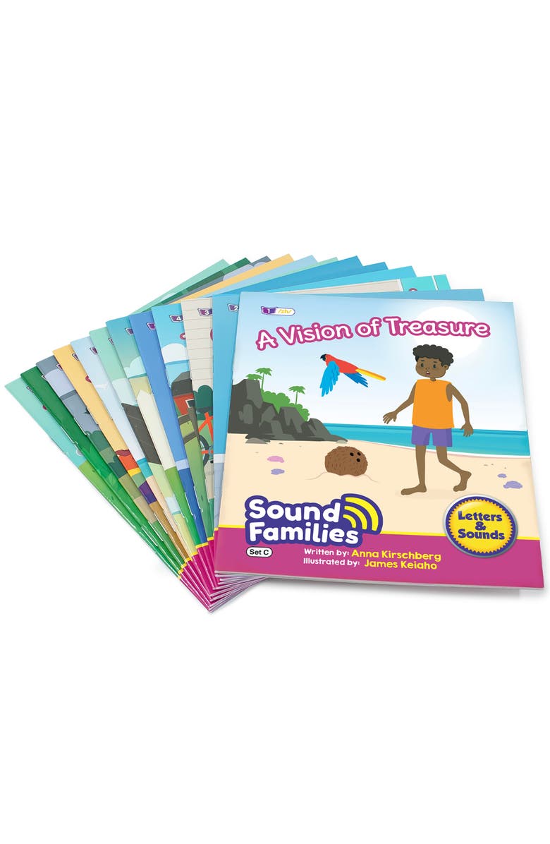 Junior Learning Decodable Readers Sound Families Rcontrolled Fiction Phase 5.5, Alternate, color, Multicolored