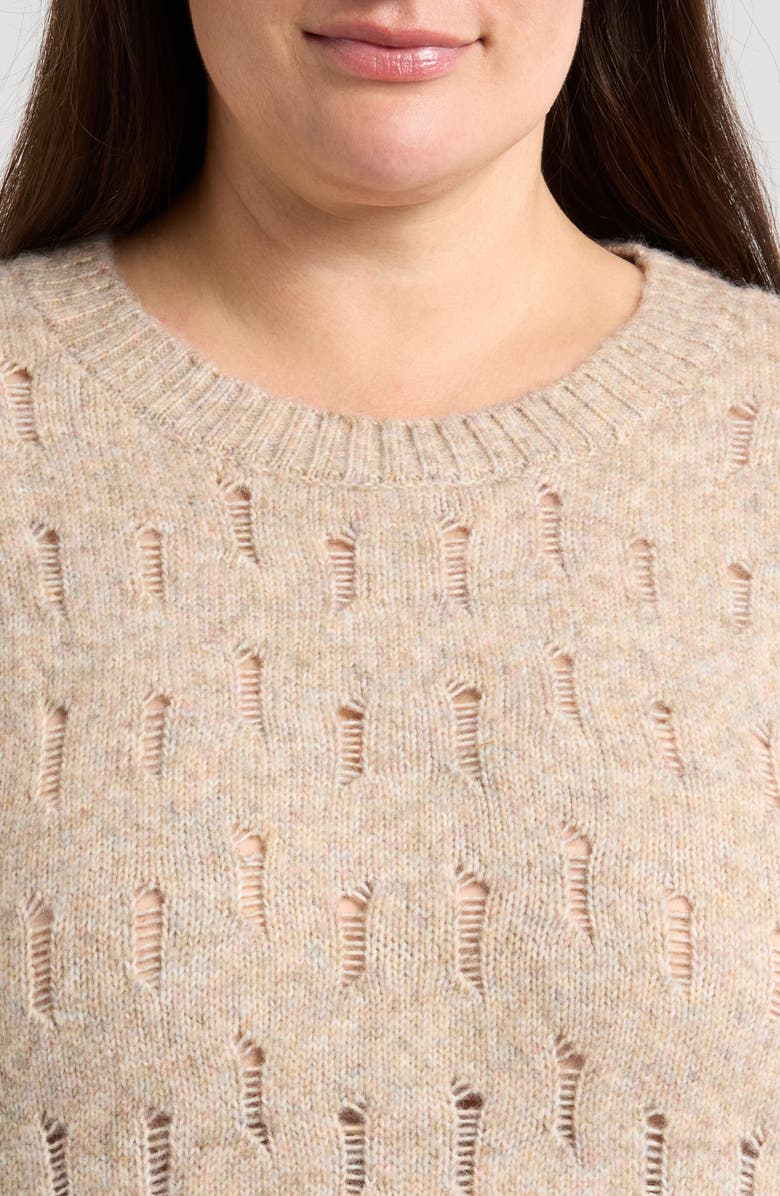 Wit & Wisdom Open Stitch Sweater, Alternate, color, 