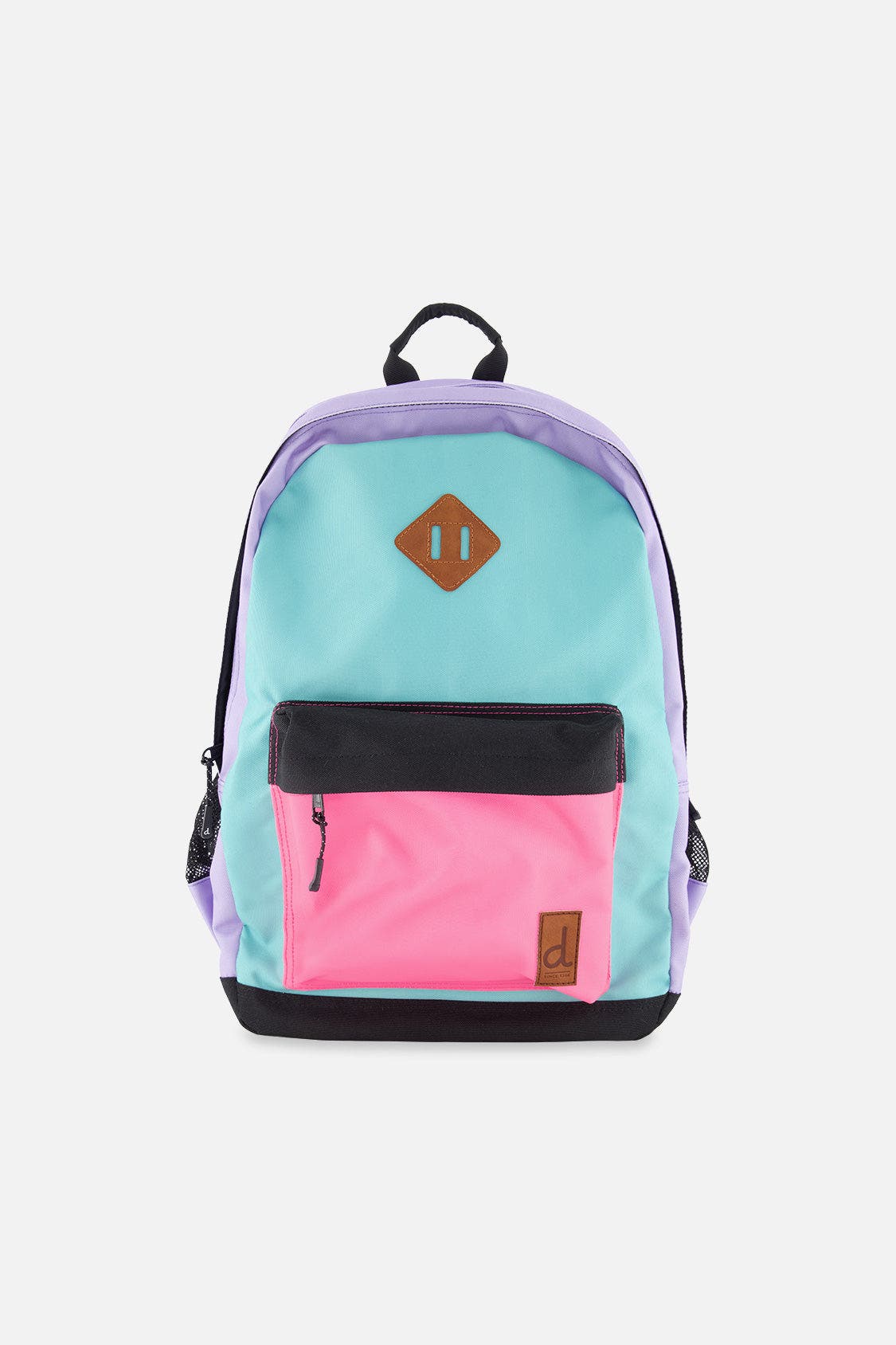 Backpack, Main, color, Turquoise Blue, Pink and Mauve