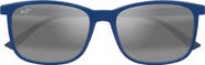 Maui Jim Hulili 57mm Polarized Rectangular Sunglasses
