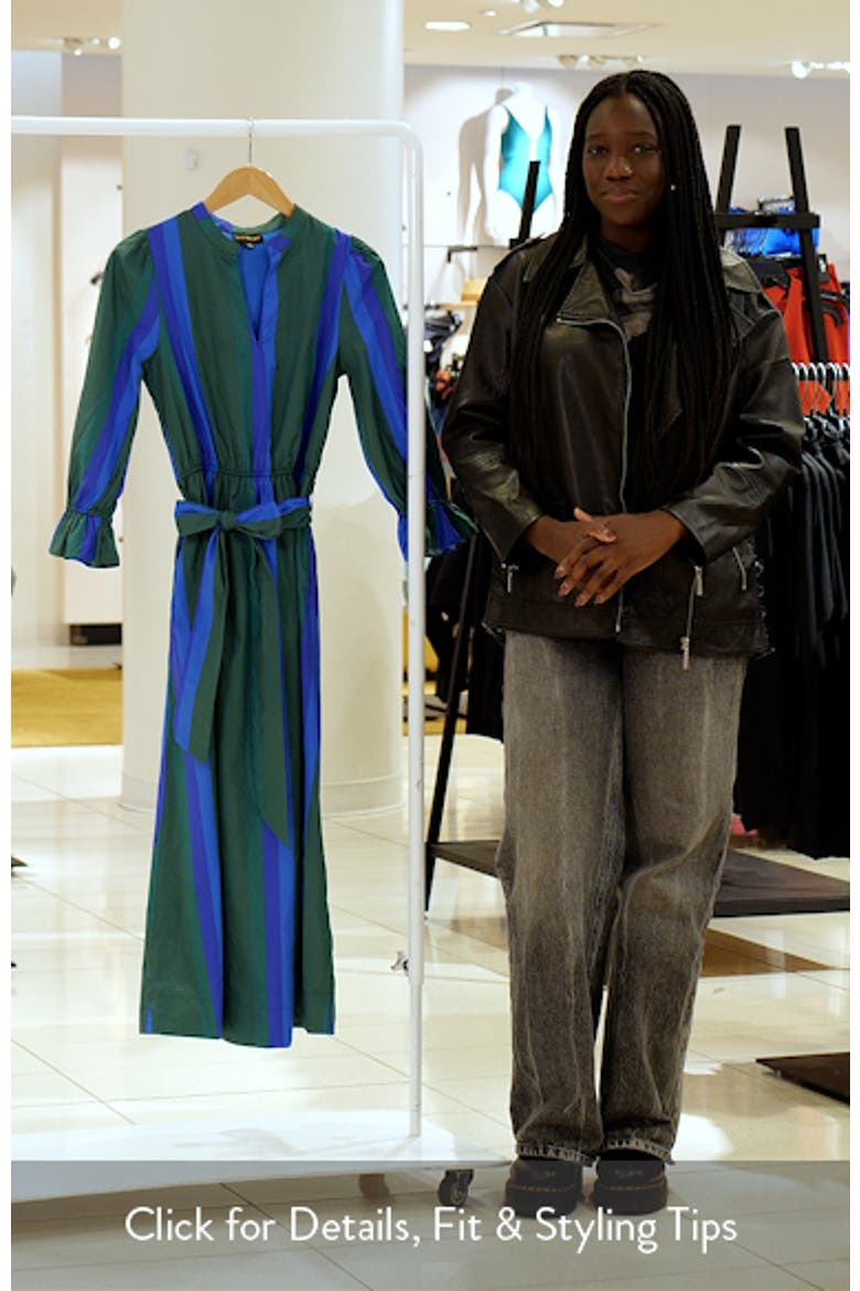 Dolary Stripe Senda Shirtdress video