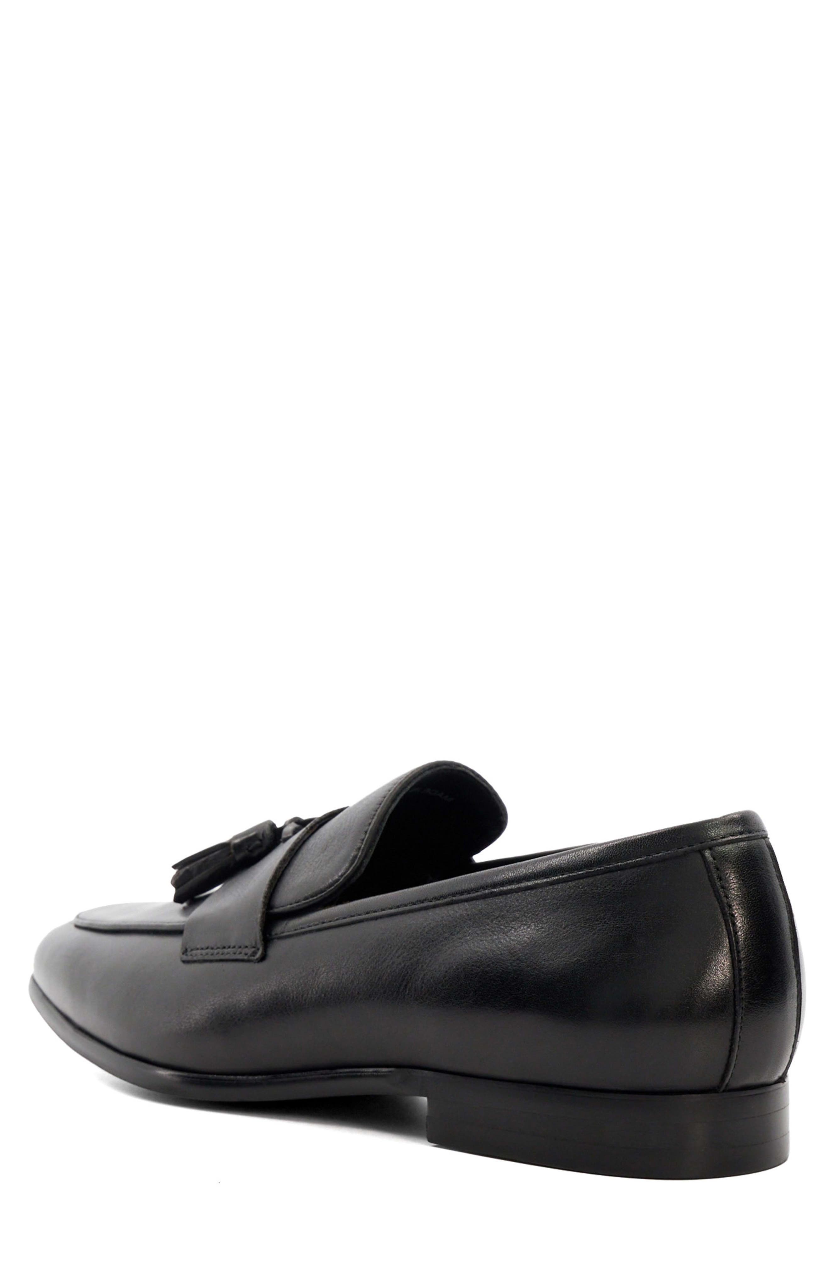 Dune London Saxxton Tassel Loafer, Alternate, color, 