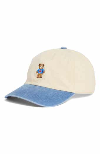 Bear with Heart Two Tone Baseball Cap