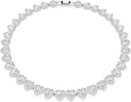 Swarovski x Ariana Grande Angelic Crystal Heart Halo Collar Necklace