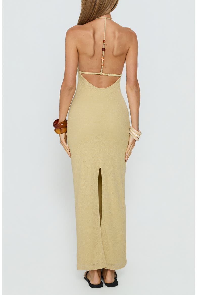 Be The One Beaded Back Maxi Dress, Alternate, color, SAGE GREEN