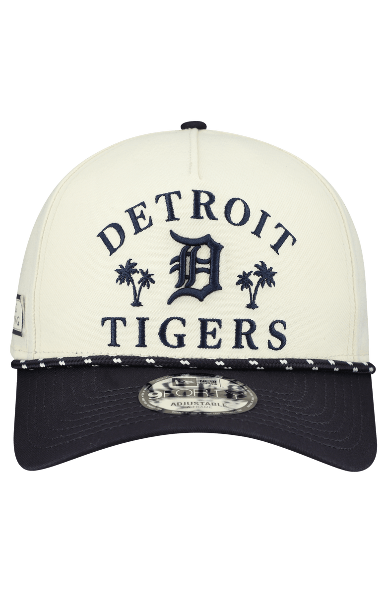 New Era Men's New Era  Cream Detroit Tigers 2026 Spring Training Fan Pack Rope A-Frame 9FORTY Adjustable Hat, Alternate, color, Cream