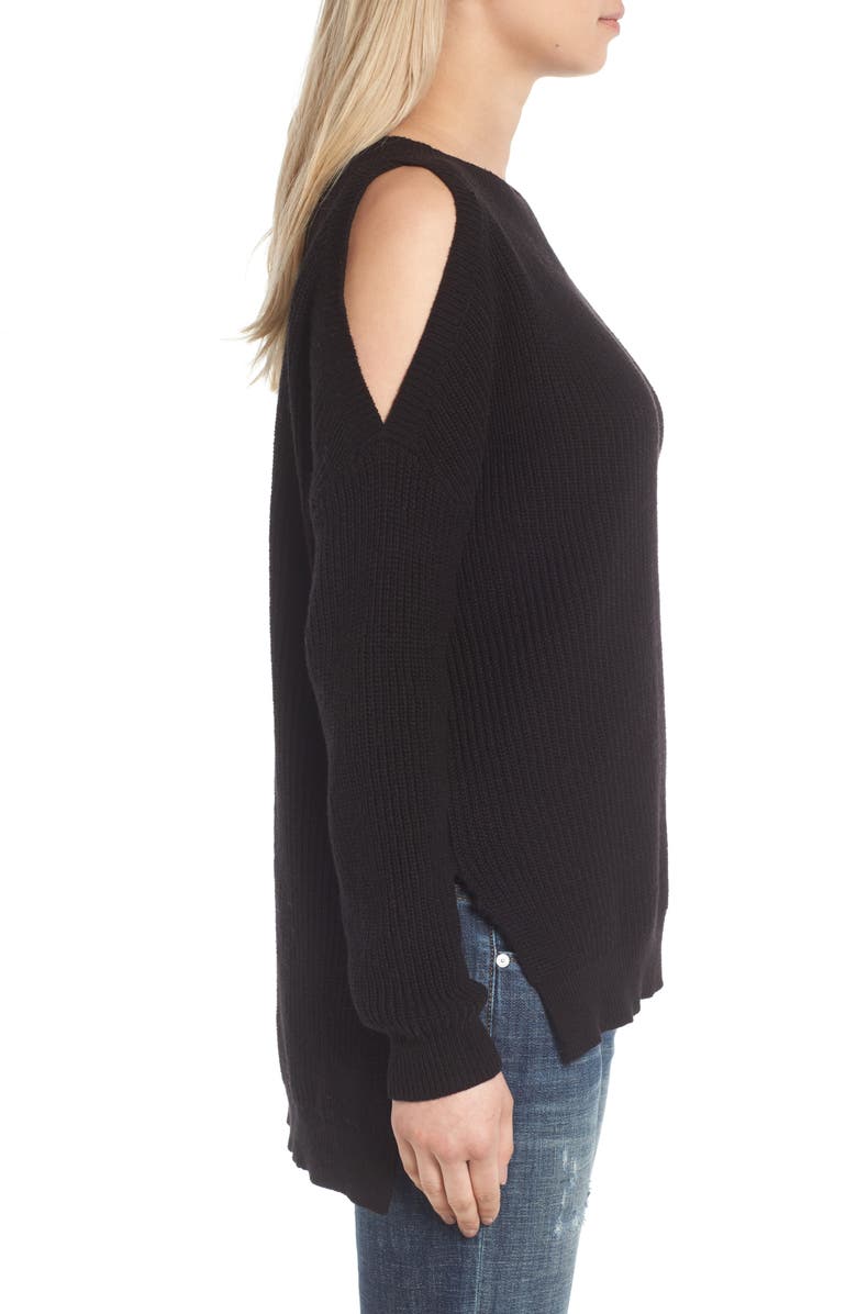 BP. Cold Shoulder Tunic Sweater, Alternate, color, 