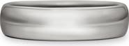 David Yurman DY Classic Band Ring in 18k White Gold
