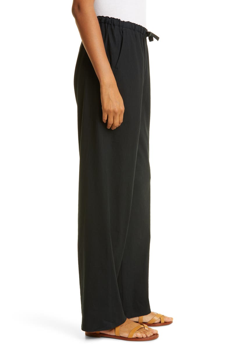 Rebecca Taylor Linen Blend Drawstring Pants, Alternate, color, 