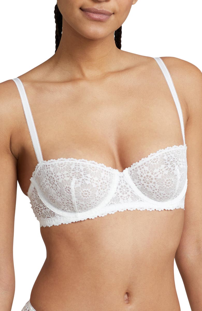 Polo Ralph Lauren Lace Underwire Balconette Bra, Main, color, 