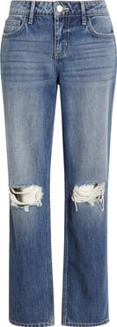 L'AGENCE Nevia Low Rise Slouch Straight Leg Jeans