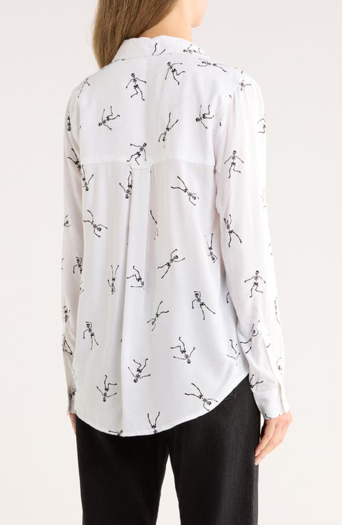 Beachlunchlounge Kayden Button-up Shirt In White