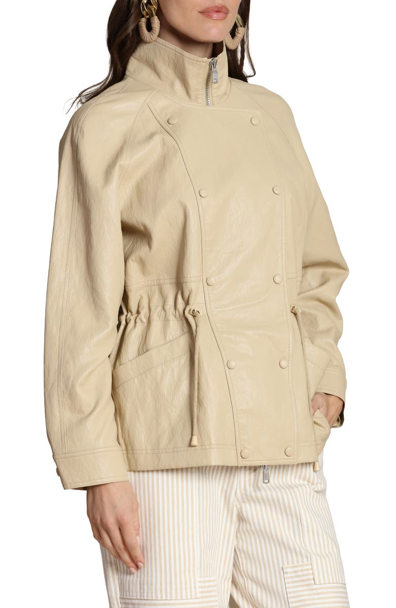 Avec Les Filles Slouchy Anorak, Alternate, color, Ochre