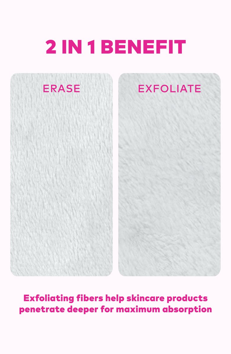 The Original MakeUp Eraser Teddy 7-Day MakeUp Eraser Set with Laundry Bag, Alternate, color,