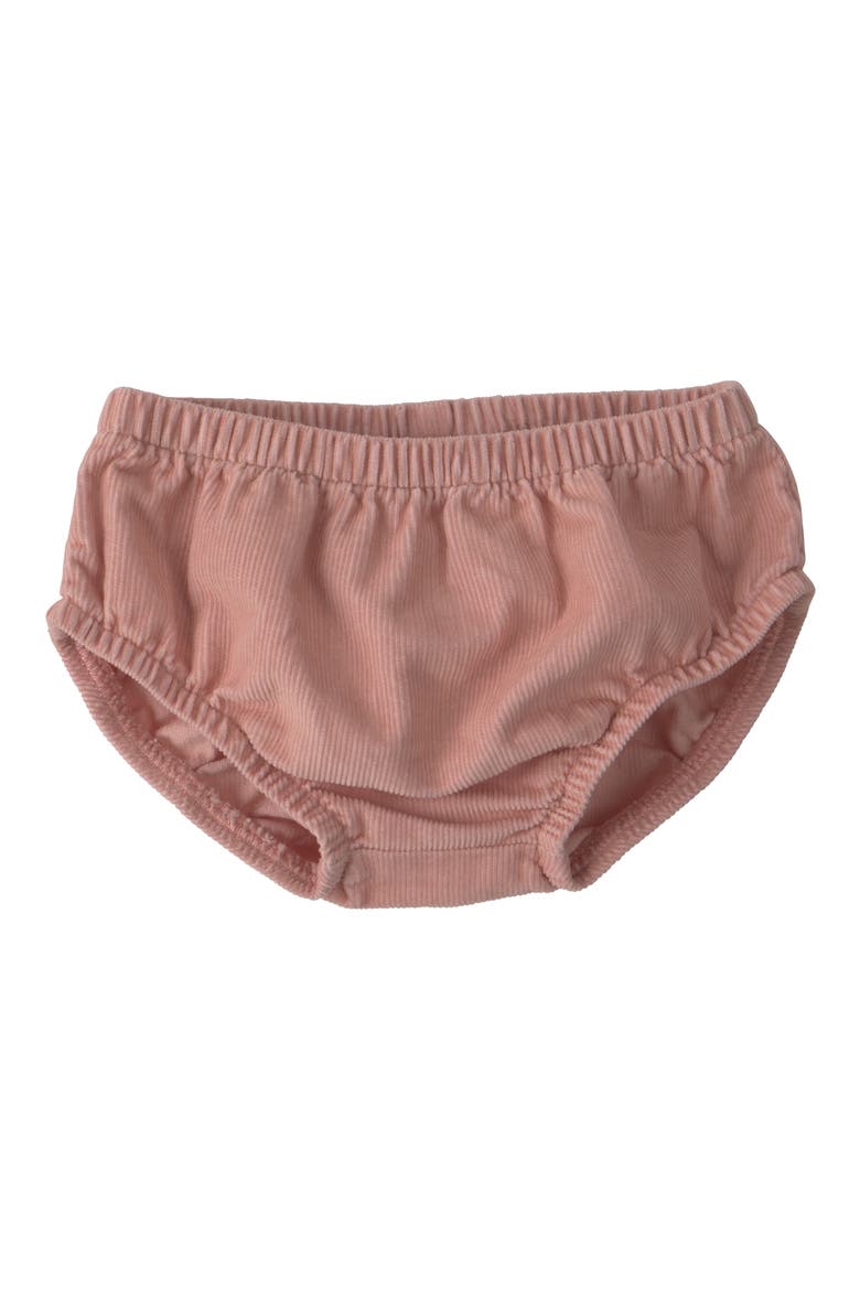 Kids' Corduroy Tiered Dress with Diaper Cover, Alternate, color, PINK