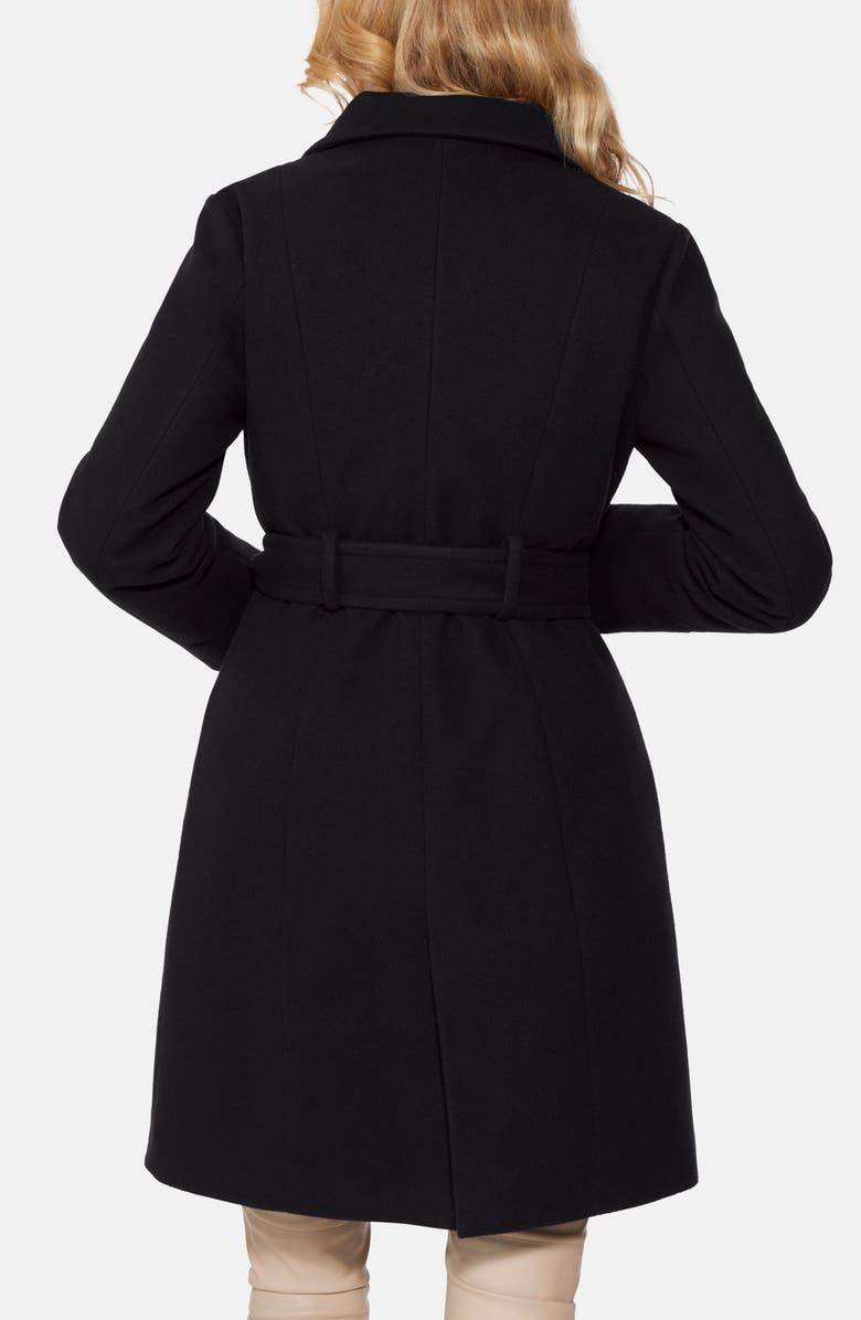 Norwegian Wool Waterproof Wool Blend Coat with 750 Fill Power Quilted Down Lining, Alternate, color, 