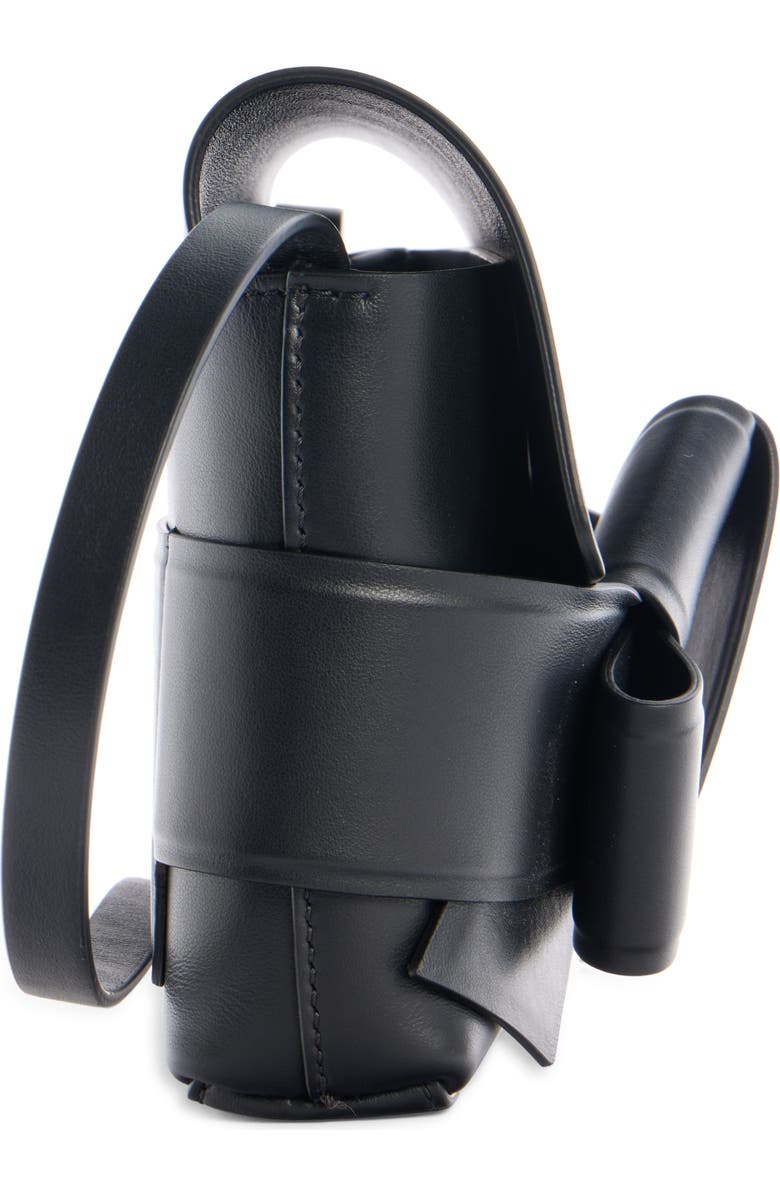 Acne Studios Musubi Bow Detail Crossbody Bag, Alternate, color,