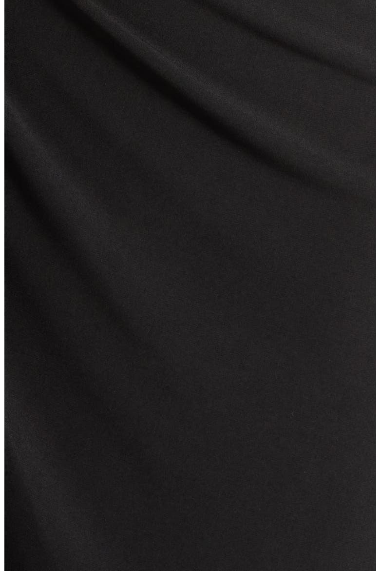Cap Sleeve Maxi Dress, Alternate, color, BLACK