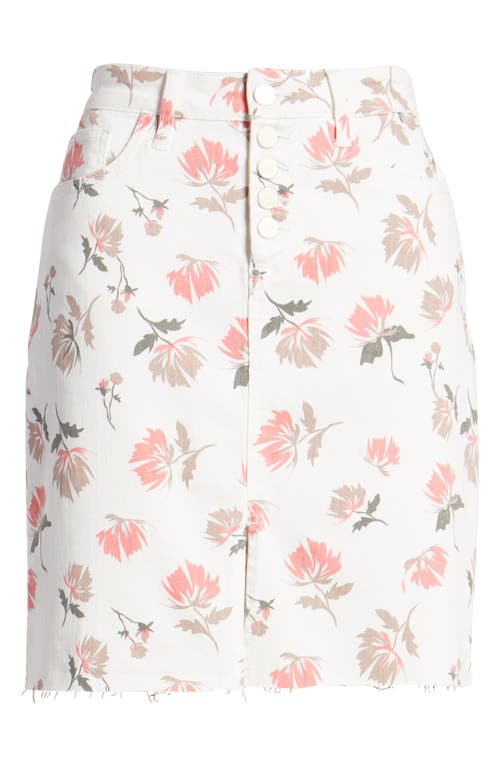 Wash Lab Denim Button Fly Skirt