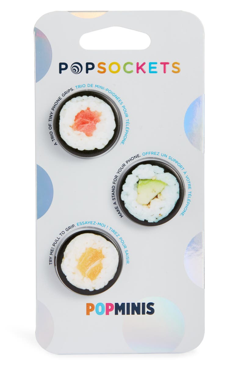 POPSOCKETS PopMinis 3-Pack Smartphone Grip & Stand, Main, color, 