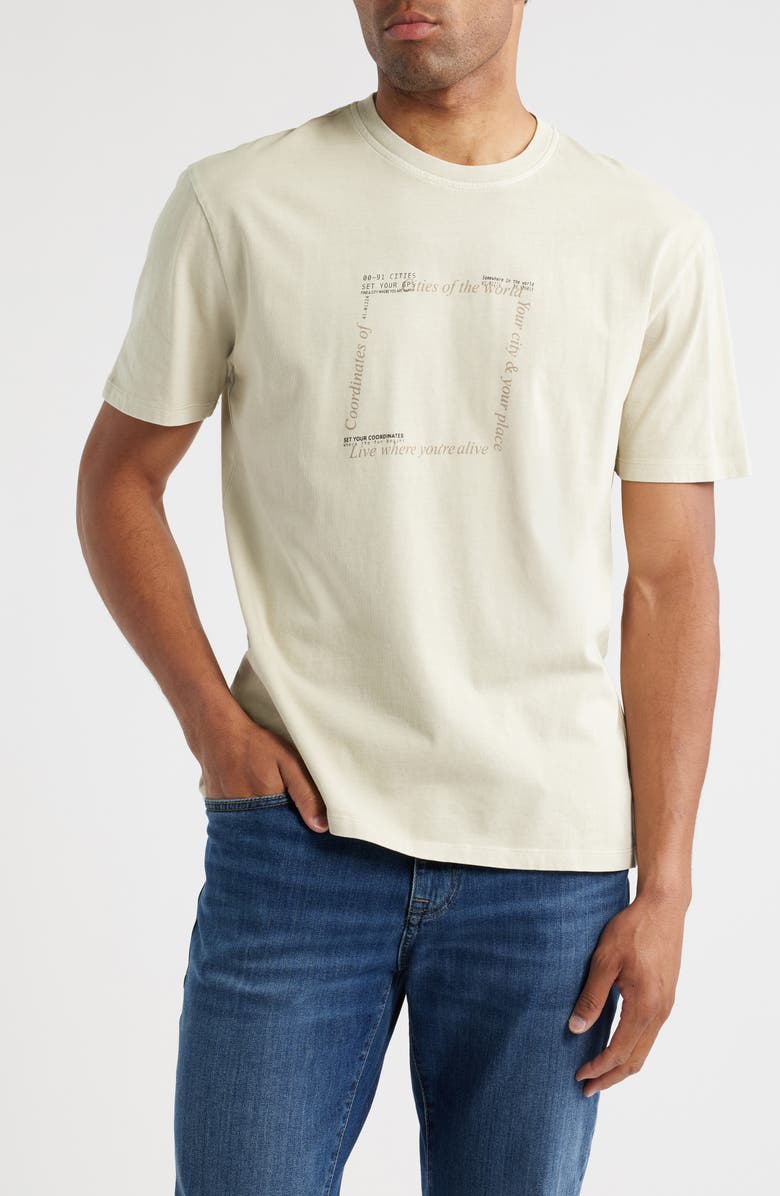 Mavi Jeans Short Sleeve Crewneck T-Shirt, Main, color, Pelican