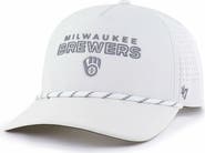 '47 Men's '47 White Milwaukee Brewers Forward Vault Hitch Adjustable Hat
