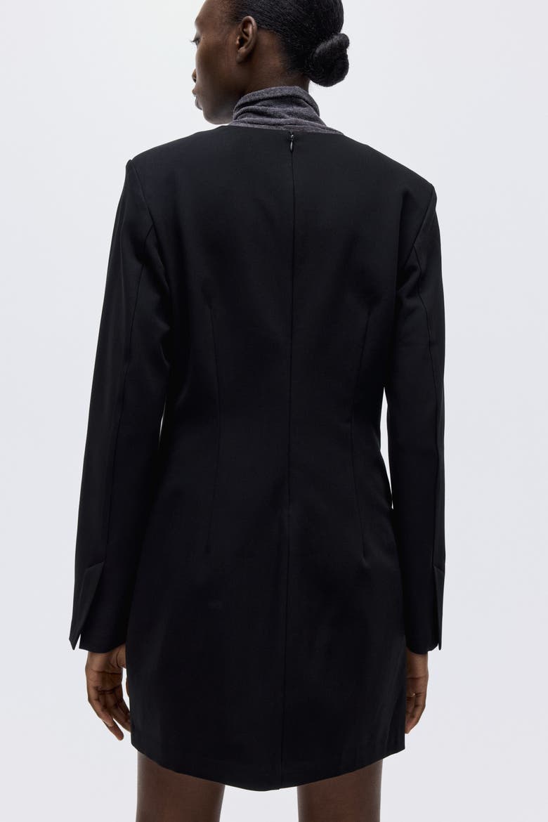 Short Dress, Alternate, color, Black