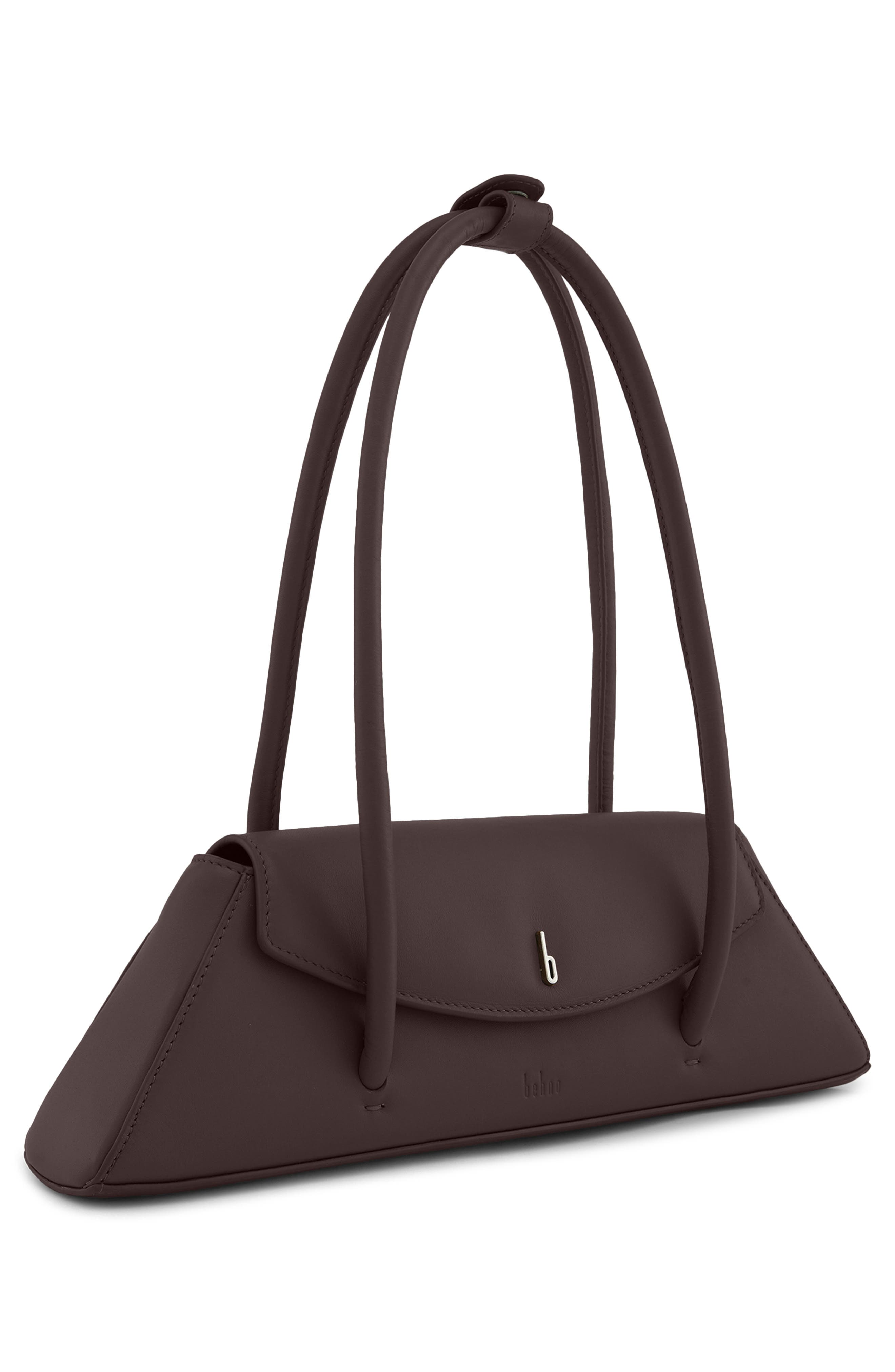 Diana Leather Shoulder Bag, Alternate, color, CACAO