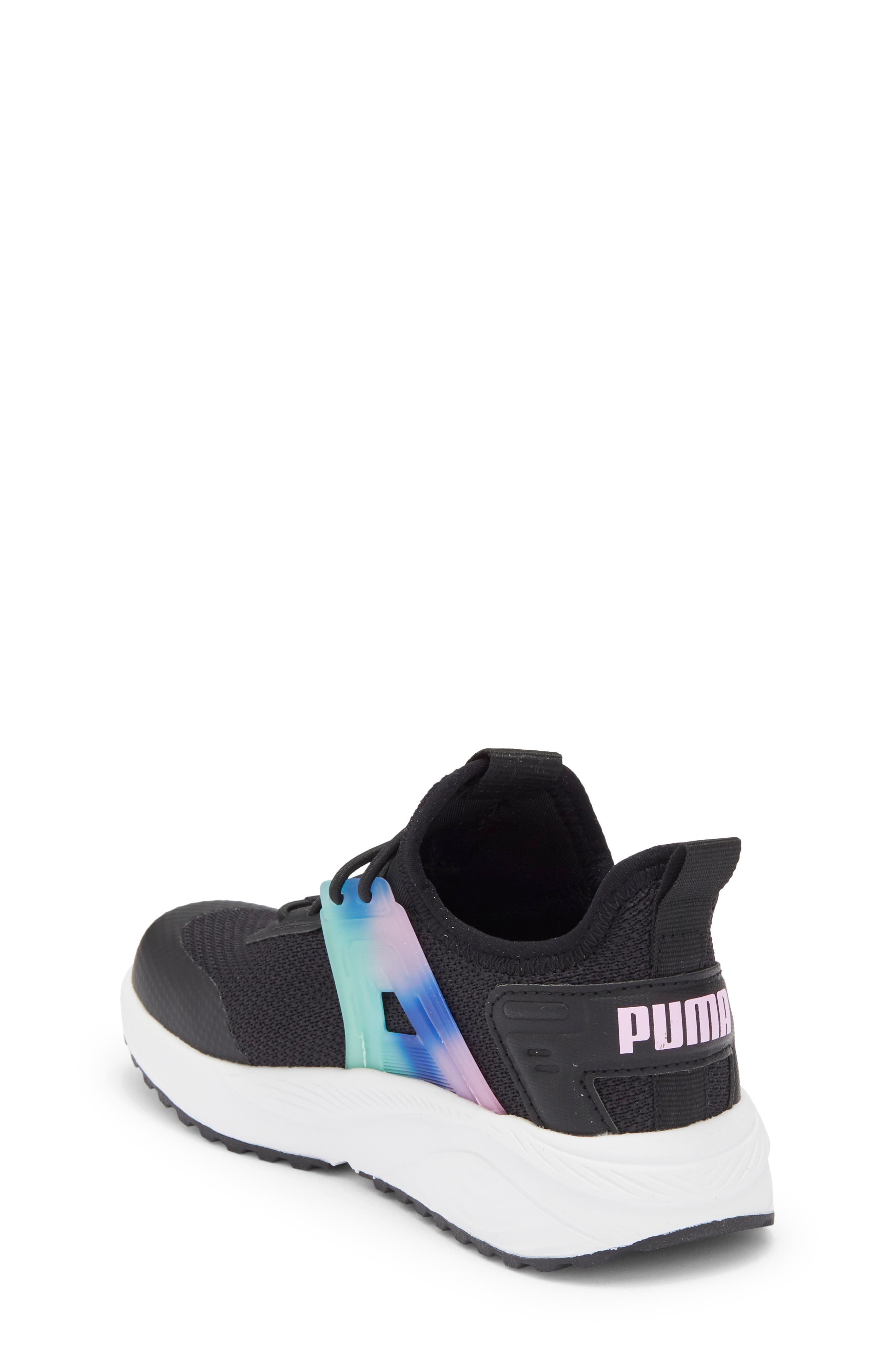 PUMA Kids' Pacer 23 Sneaker, Alternate, color, Puma Black/ Royal/ Mint/ Lilac