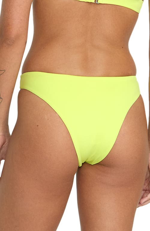 Volcom Simply Seamless Bikini Bottoms In Yellow