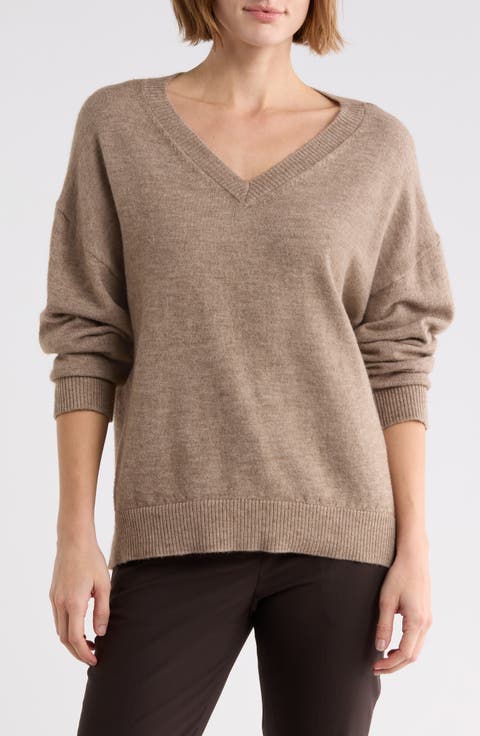 V-Neck Oversize Sweater