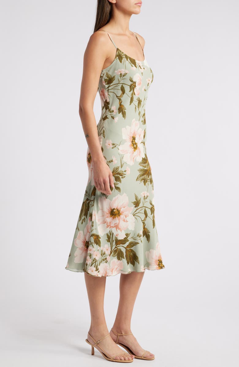 Reformation Emerick Floral Slipdress, Alternate, color, 