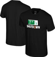 Stadium Essentials Men's Stadium Essentials  Black New York Knicks 7th Avenue Shutdown T-Shirt