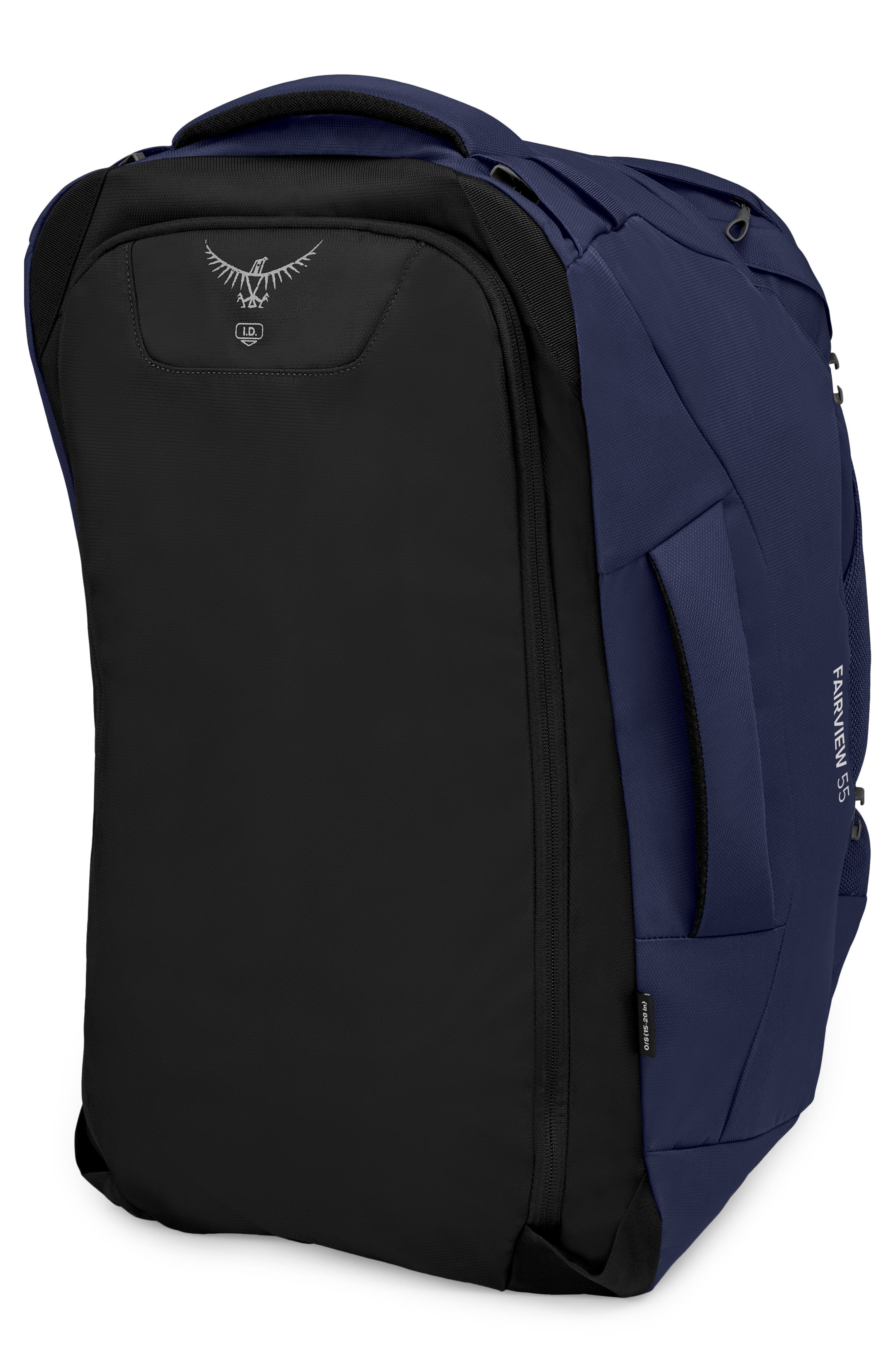 Fairview 55-Liter Travel Backpack, Alternate, color, WINTER NIGHT BLUE