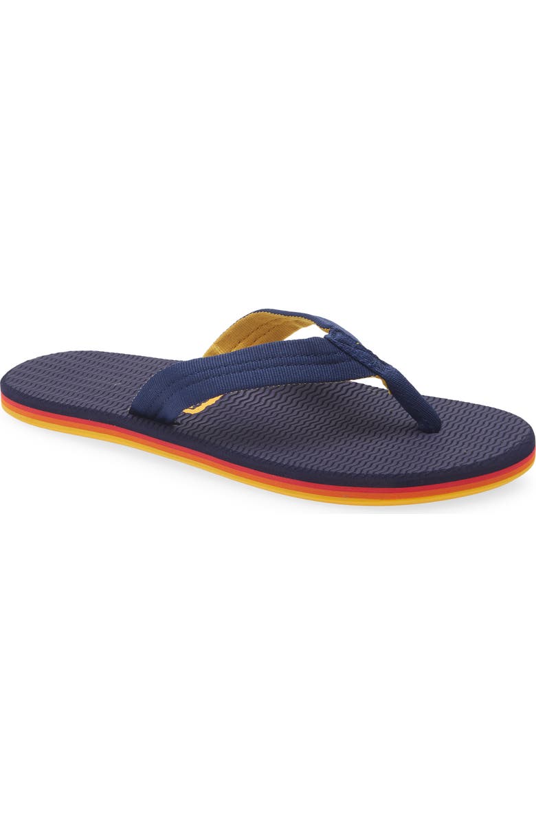 hari mari Dunes Waterproof Flip Flop, Main, color, Dusk