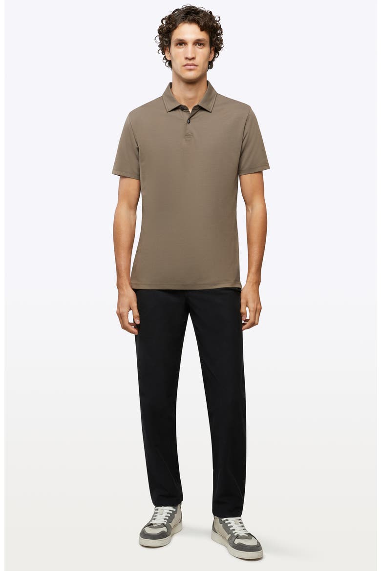 Coz Split Hem Polo, Alternate, color, SHADOW GREEN