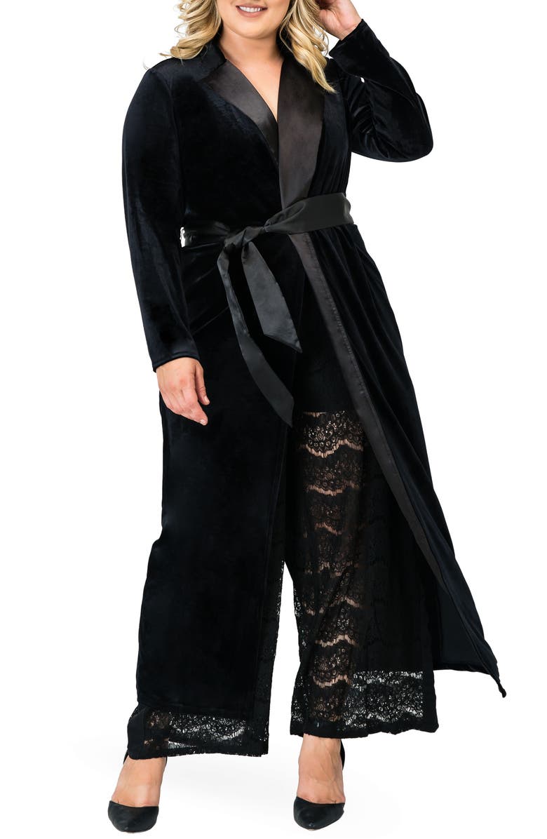 Standards & Practices Freya Wrap Coat Dress, Main, color, 