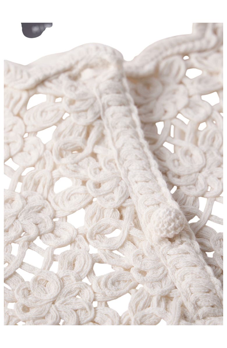 MINT VELVET Crochet Knit Top, Alternate, color,