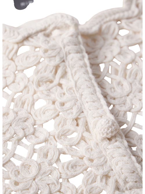 MINT VELVET MINT VELVET CROCHET KNIT TOP