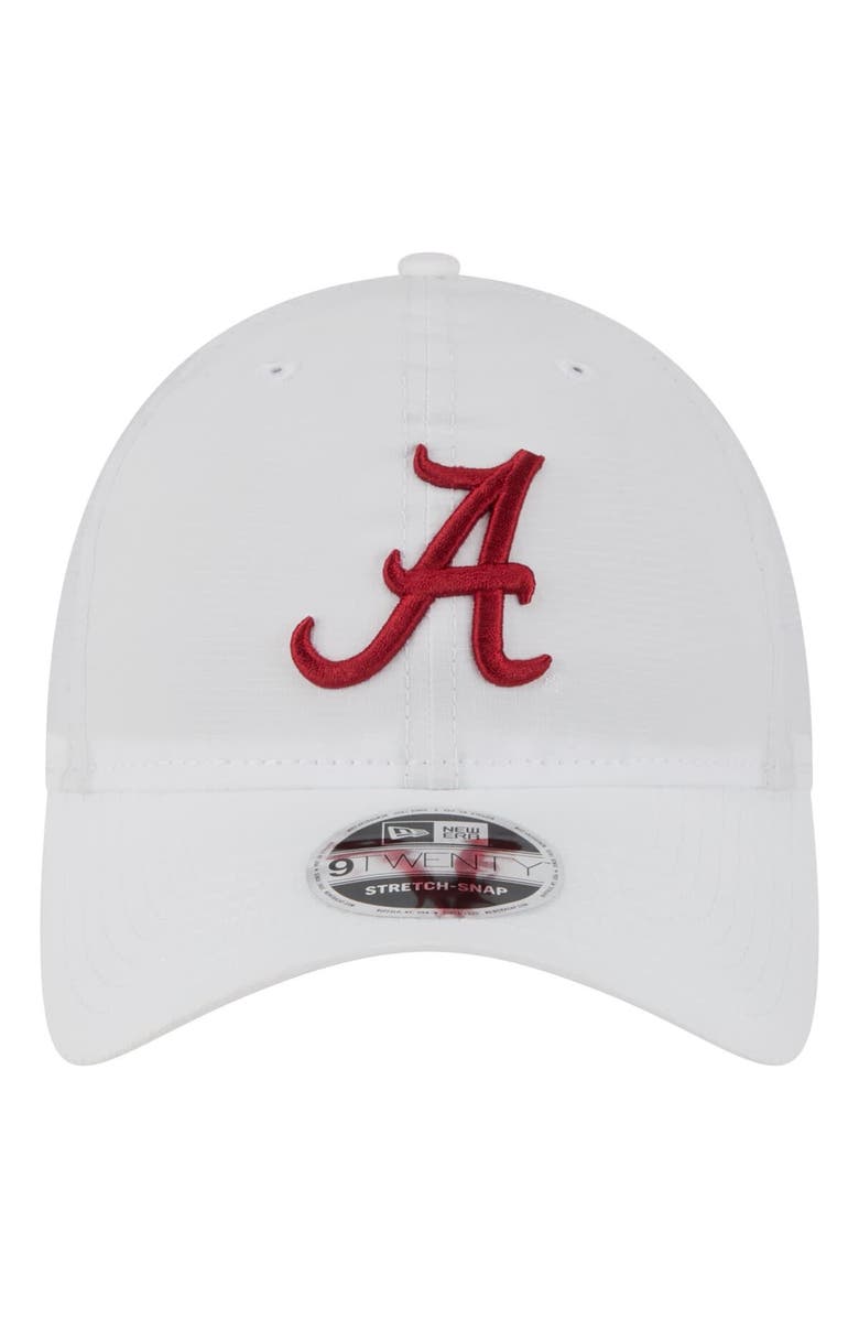 New Era Men's New Era White Alabama Crimson Tide Active Ripstop 9TWENTY Adjustable Hat, Alternate, color, 