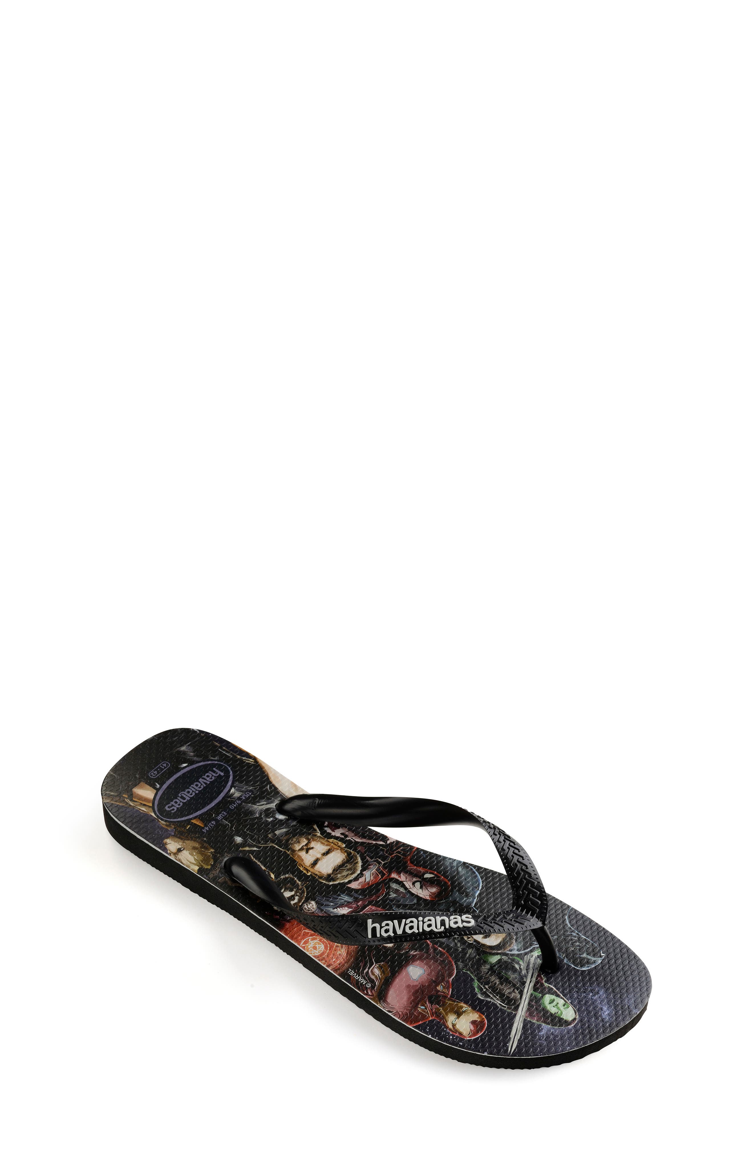 Havaianas Top Marvel Flip Flop, Alternate, color, 