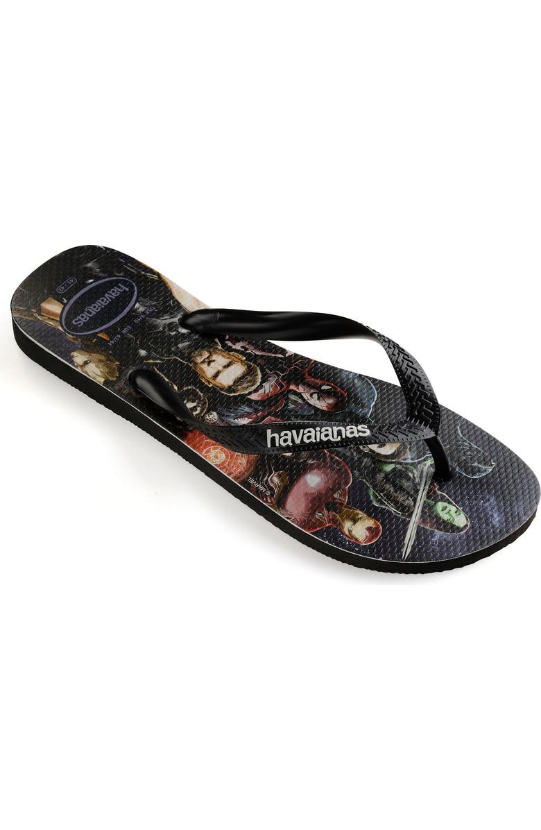 Havaianas Top Marvel Flip Flop, Alternate, color,