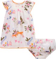 Mini Boden Floaty Shirred Dress