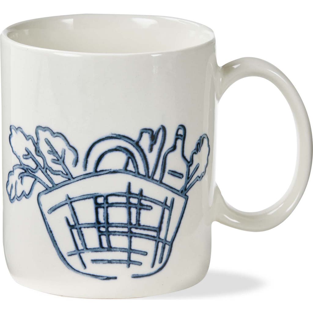 Tag Farmers Market Ceramic Mug Blue Multi Perfect For Summer In Blue