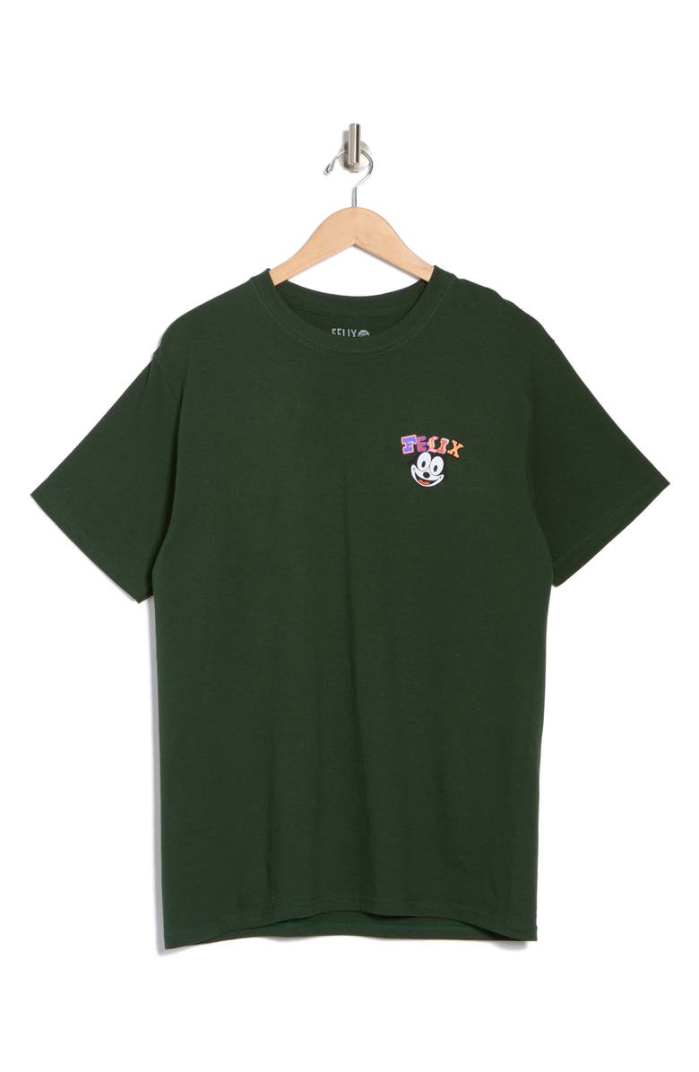 The Forecast Agency Felix Collegiate Graphic T-Shirt, Alternate, color,