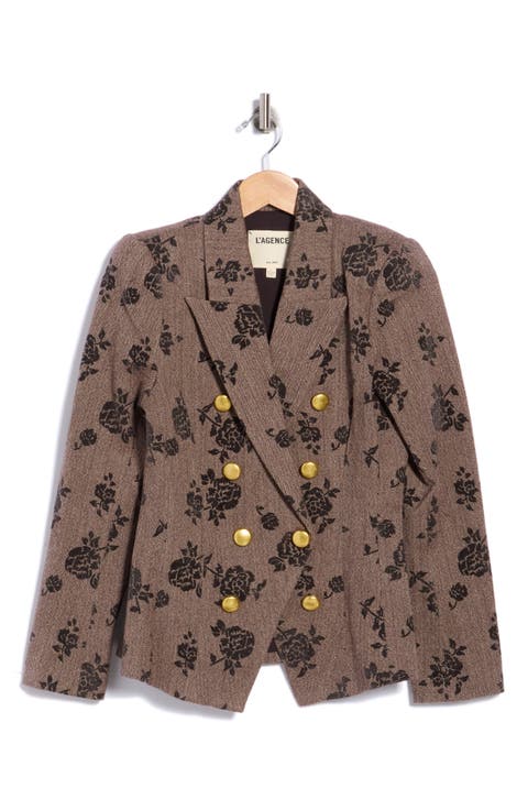 Bethany Structured Wool Blend Blazer