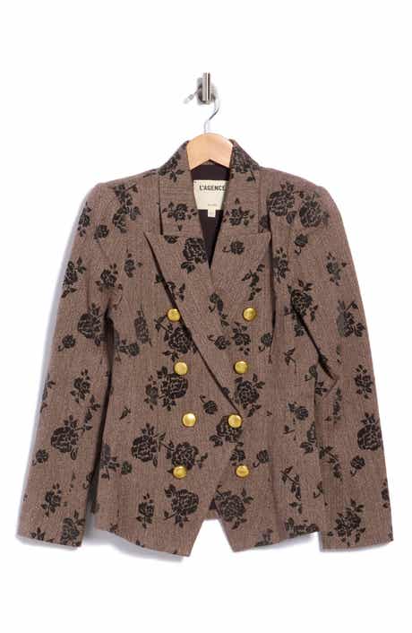 Bethany Structured Wool Blend Blazer